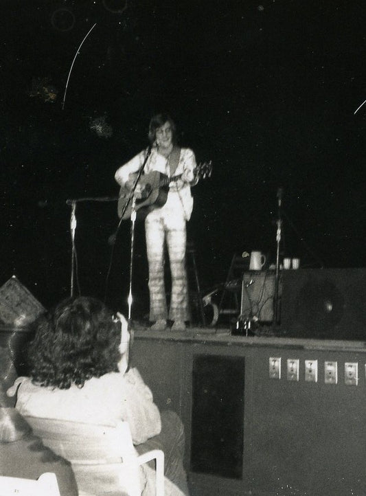 John Sebastian - Matted Photograph - B&W