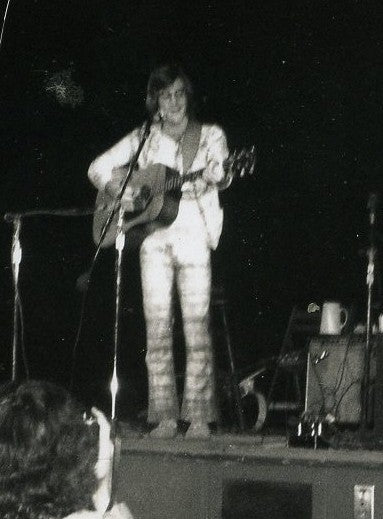 John Sebastian - Matted Photograph - B&W