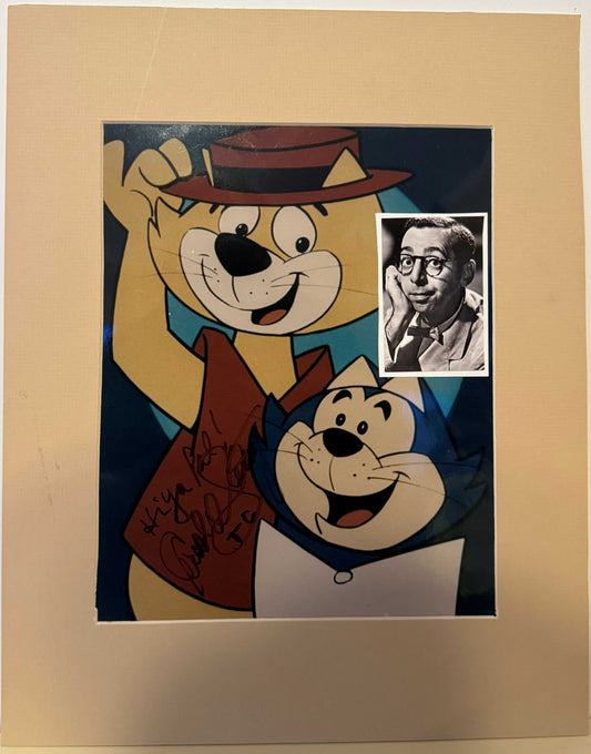 Arnold Stang - Matted Autograph - 11x14