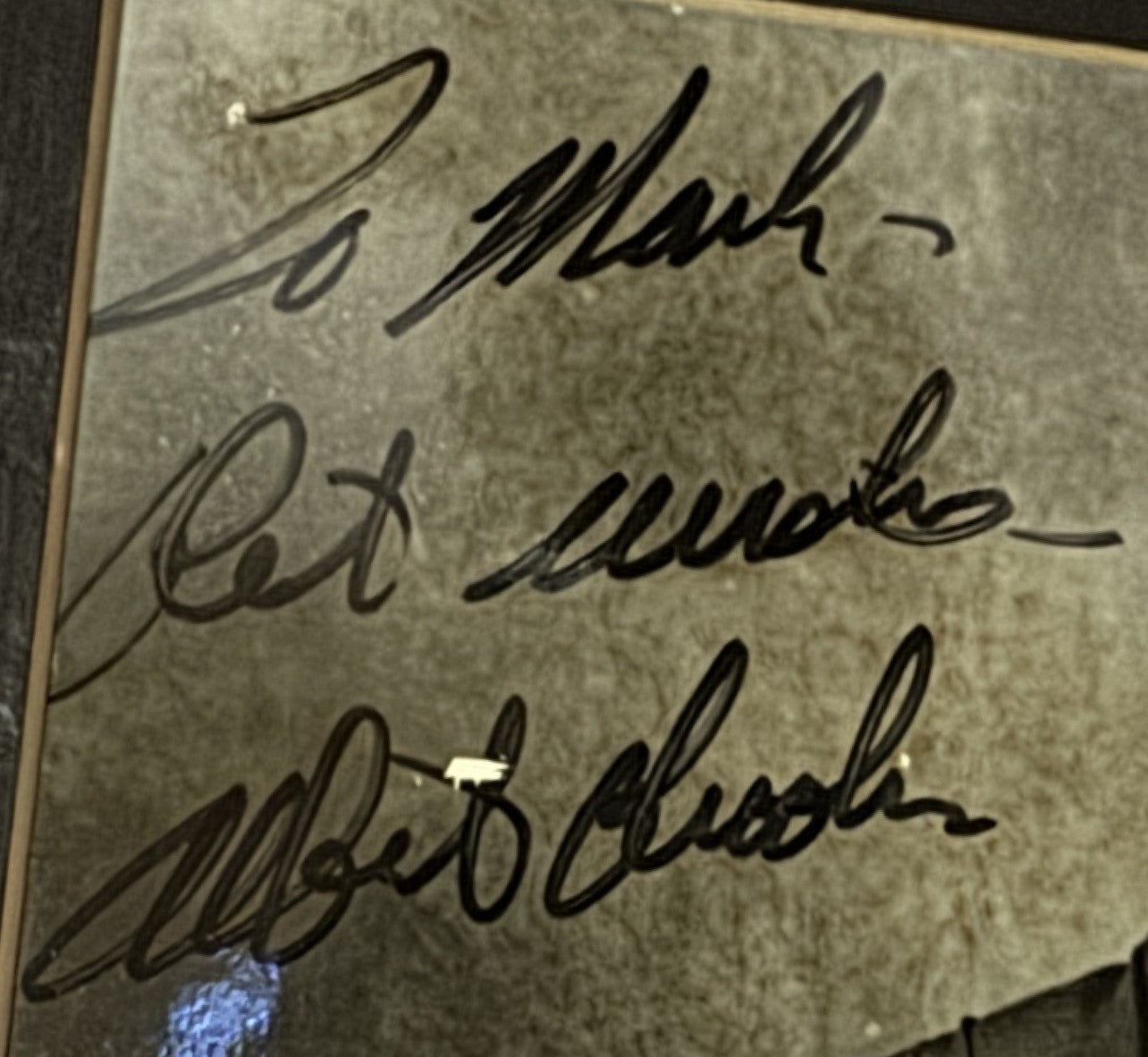 Albert Brooks - Matted Autograph - 8x10