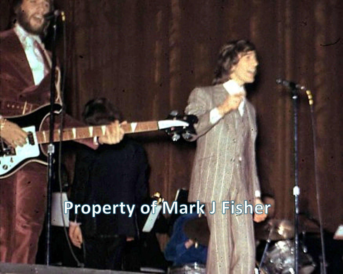 Bee Gees - Matted Photograph - Color