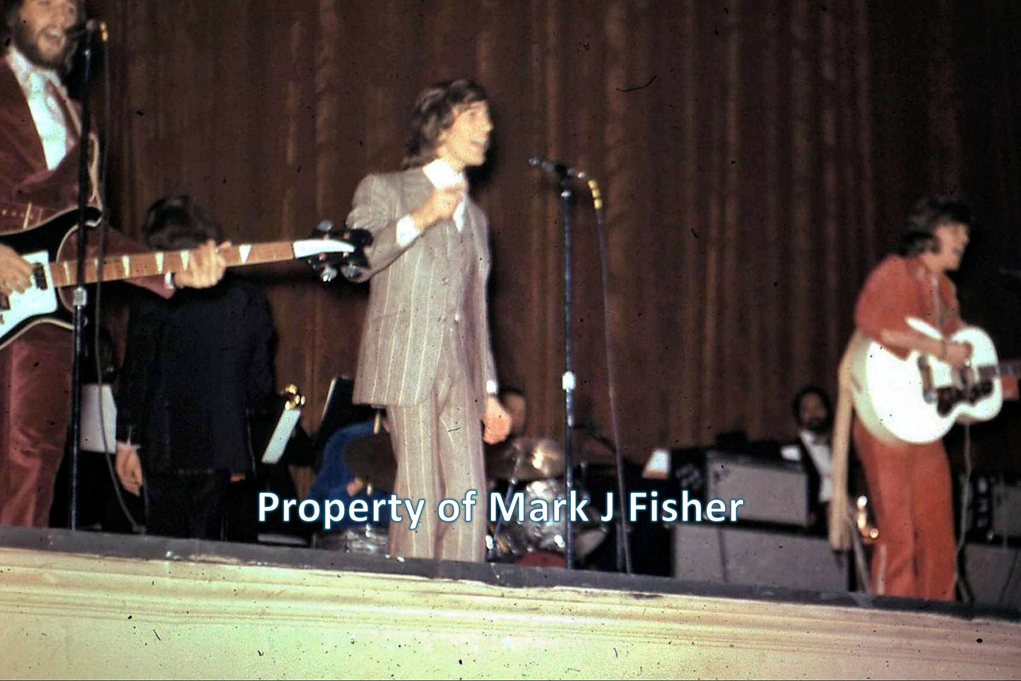 Bee Gees - Matted Photograph - Color