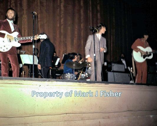 Bee Gees - Matted Photograph - Color