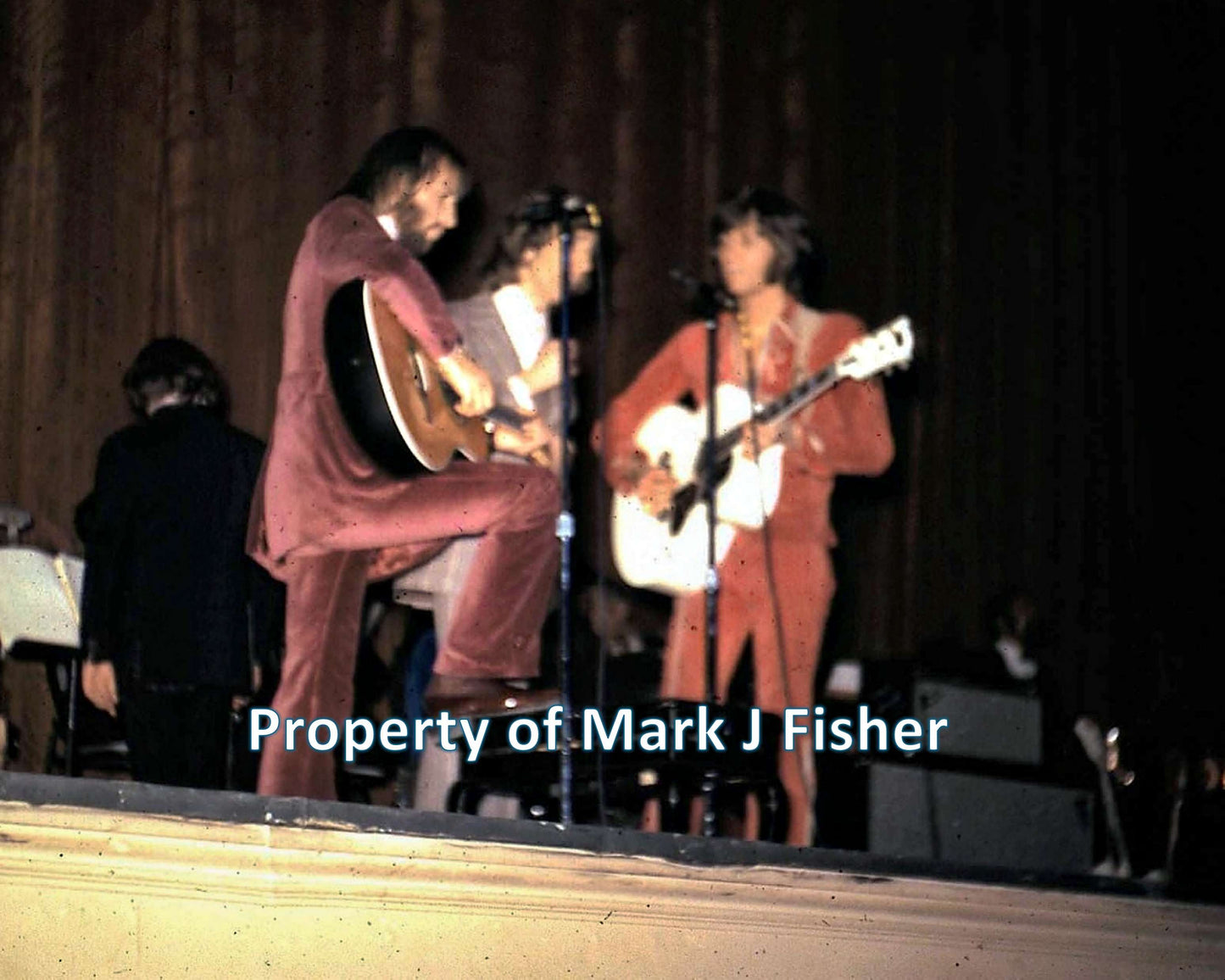 Bee Gees - Matted Photograph - Color