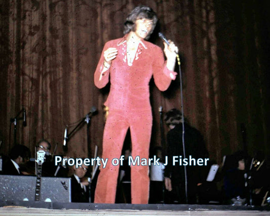 Bee Gees (Barry Gibb) - Matted Photograph - Color