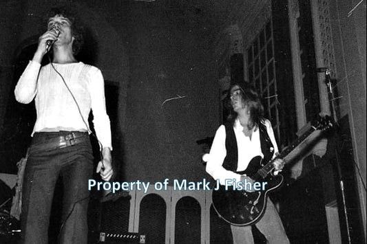 Blues Image - Matted Photograph - B&W