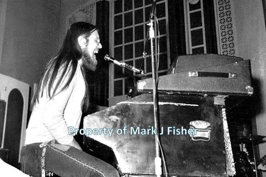 Blues Image (Malcolm Jones) - Matted Photograph - B&W