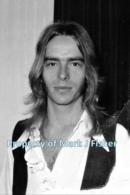 Blues Image (Kent Henry) - Matted Photograph - B&W