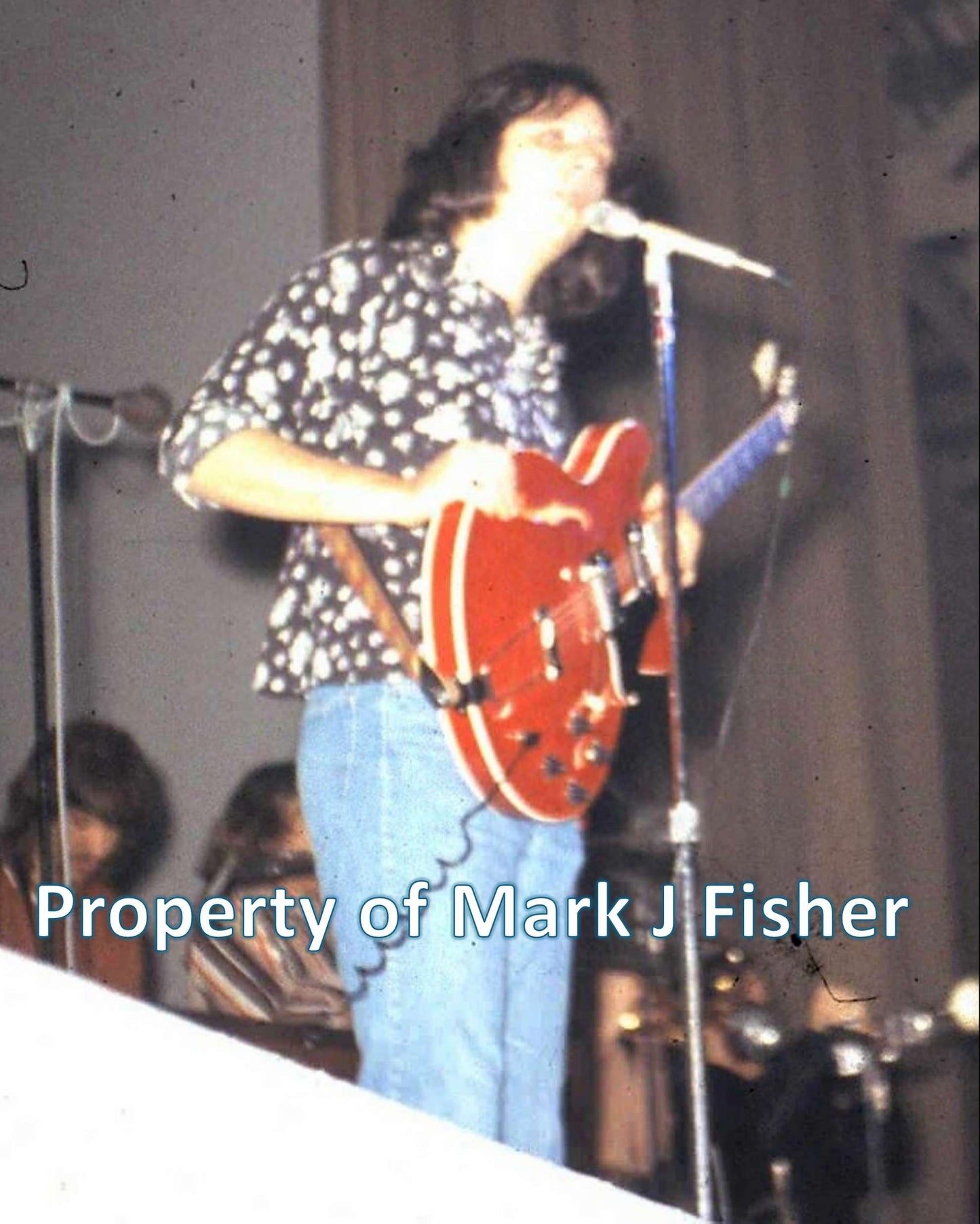 Blood Sweat and Tears (Steve Katz) - Matted Photograph - Color