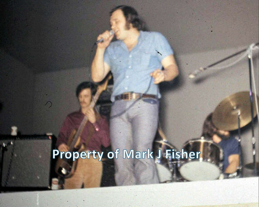 Blood Sweat and Tears (David Clayton Thomas) - Matted Photograph - Color