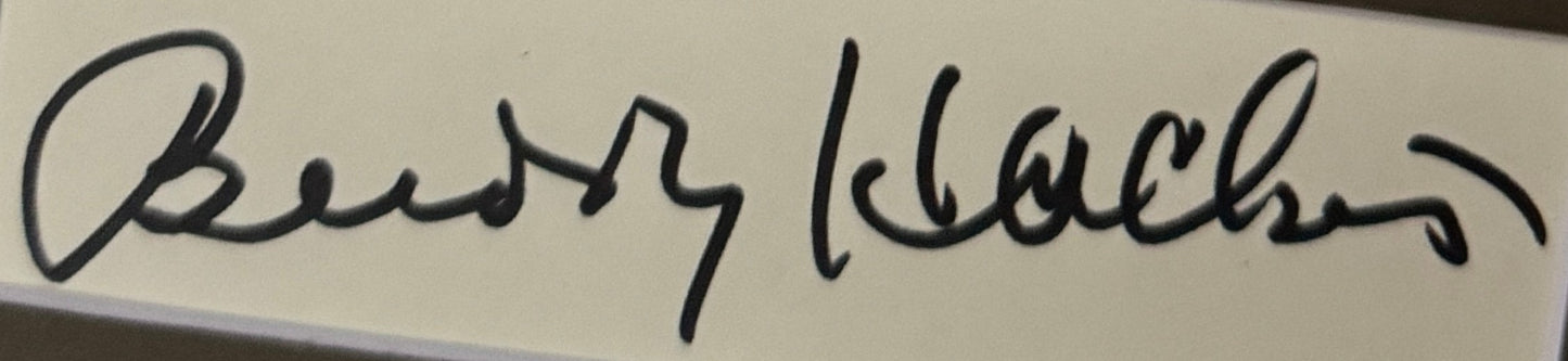 Buddy Hackett - Matted Autograph - 8x11