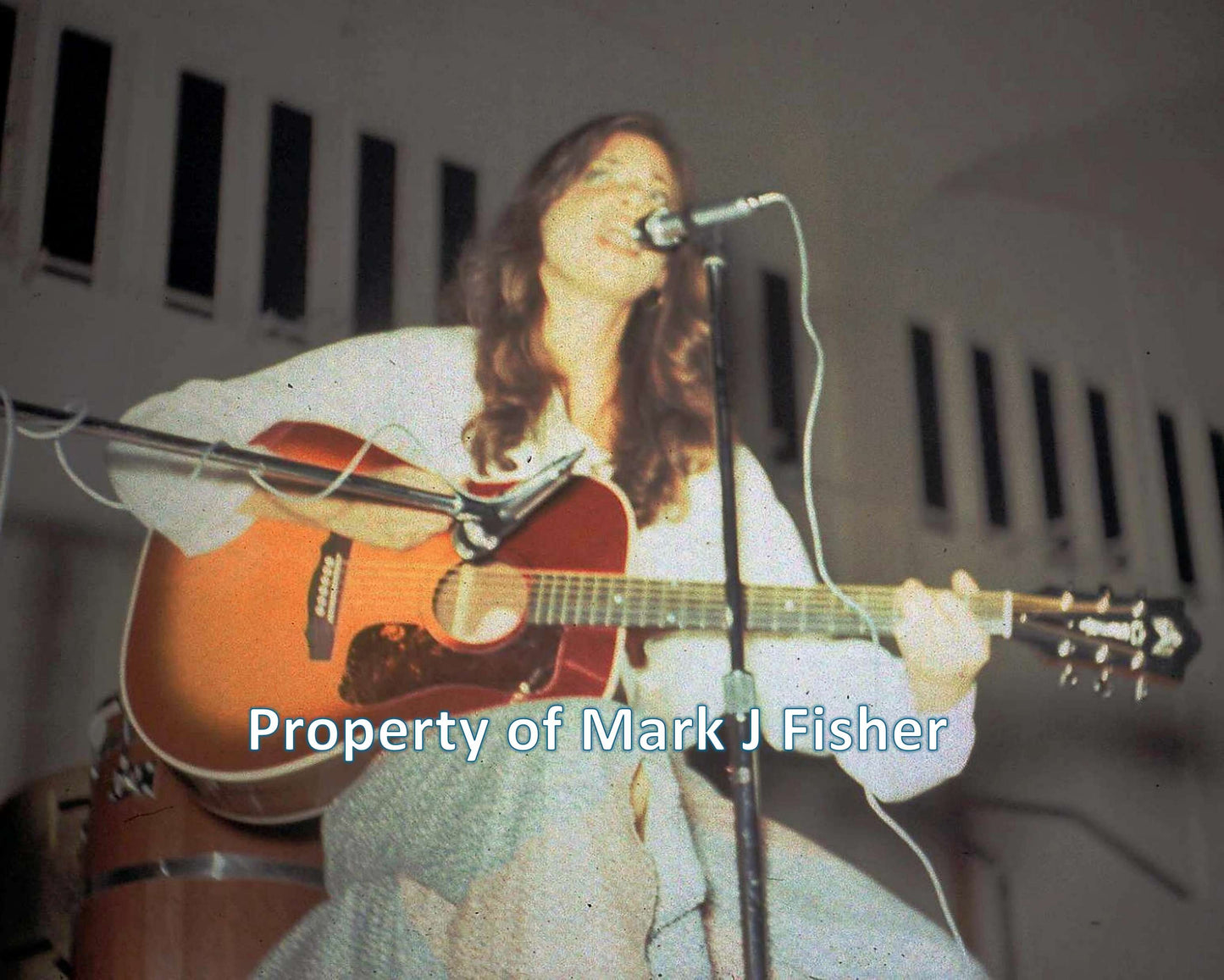 Carly Simon - Matted Photograph - Color