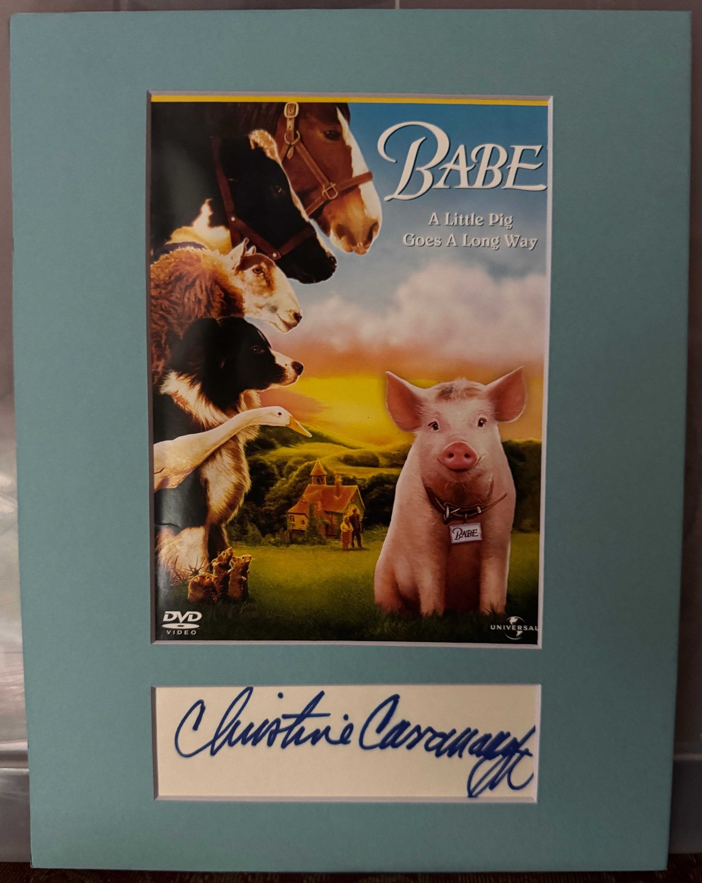 Christine Cavanaugh - Matted Autograph - 8.5x11