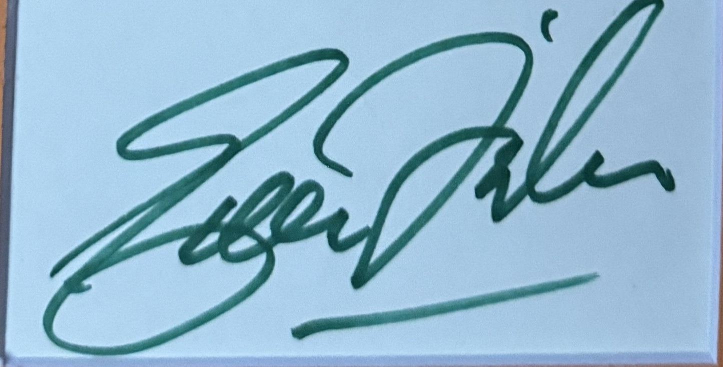 Eddie Fisher - Matted Autograph - 10x13