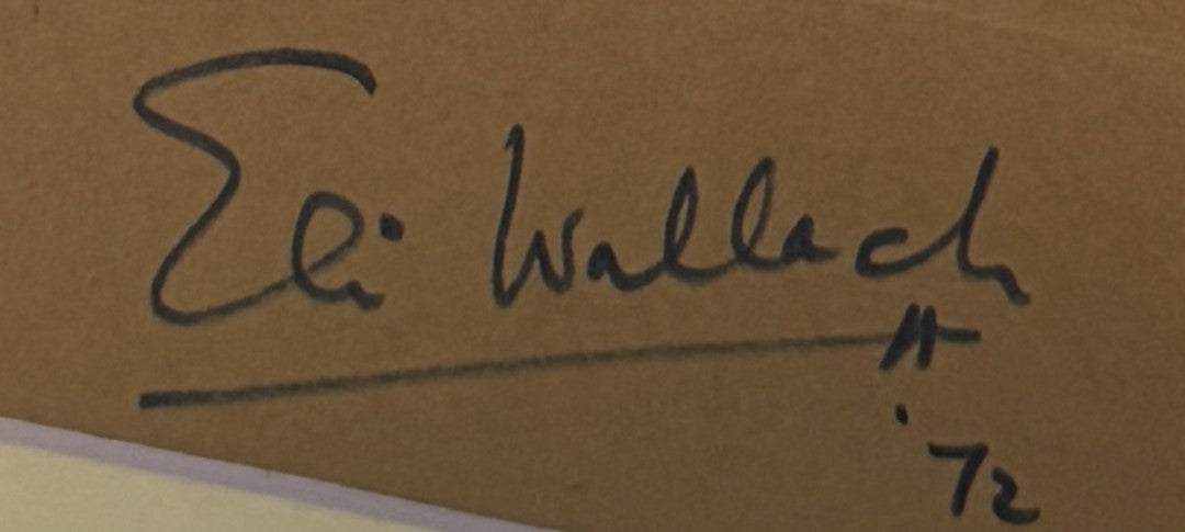 Eli Wallach - Matted Autograph - 11x14