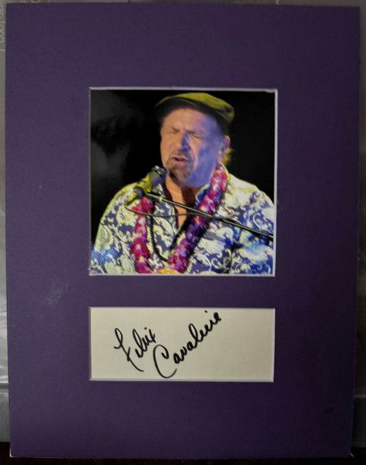 Felix Cavaliere - Matted Autograph - 8x11