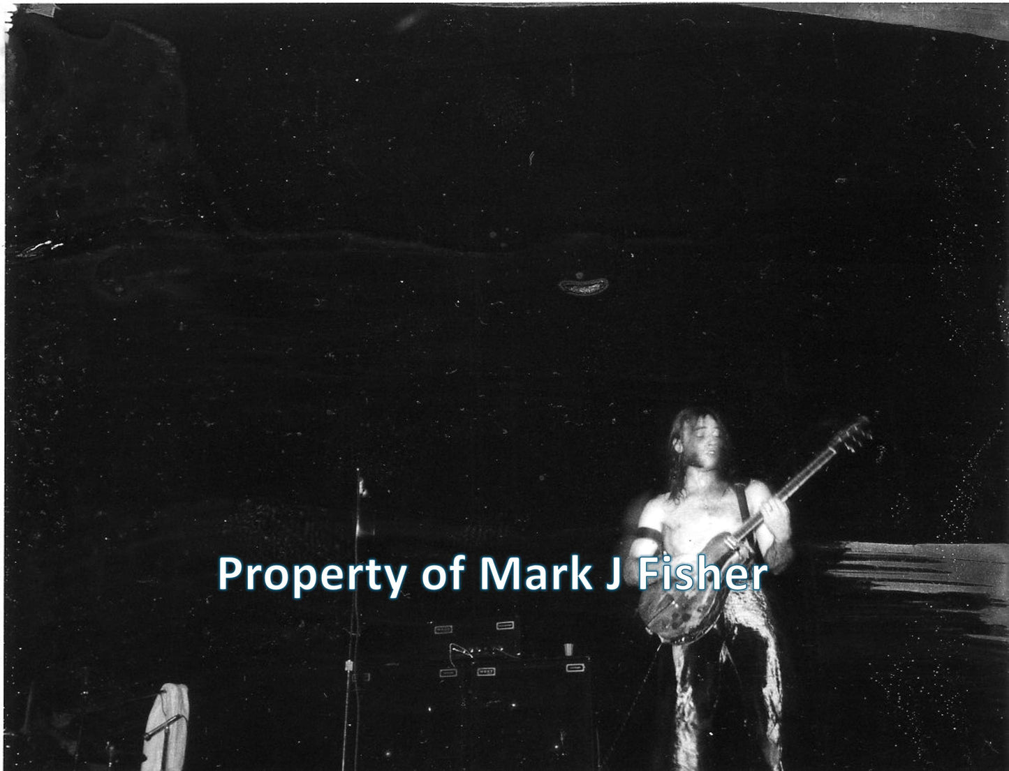 Grand Funk Railroad - Matted Photograph - B&W