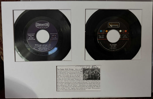 Super Girl Groups (Lillian Walker, Margaret Ross, Beverly Warren) - Matted Autographs - 17x11