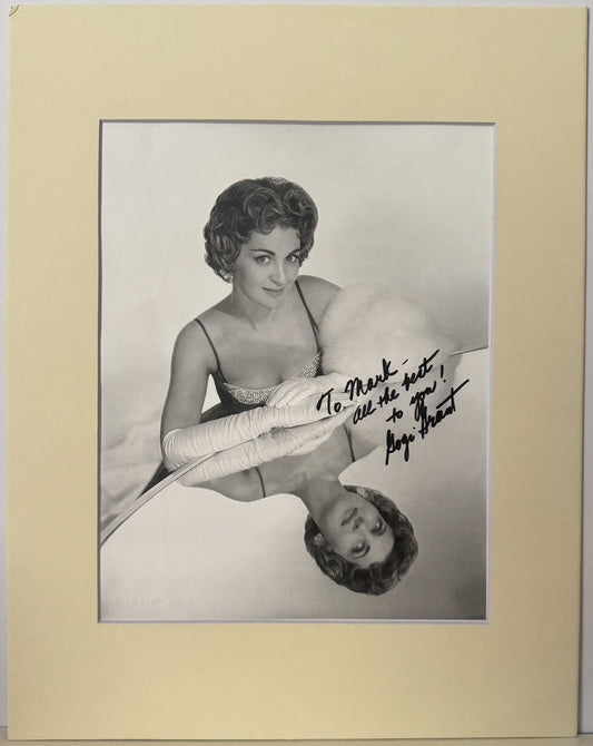 Gogi Grant - Matted Autograph - 11x14