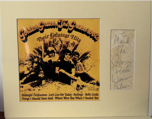 Grassroots (Warren Entner) - Matted Autographs - 14x11