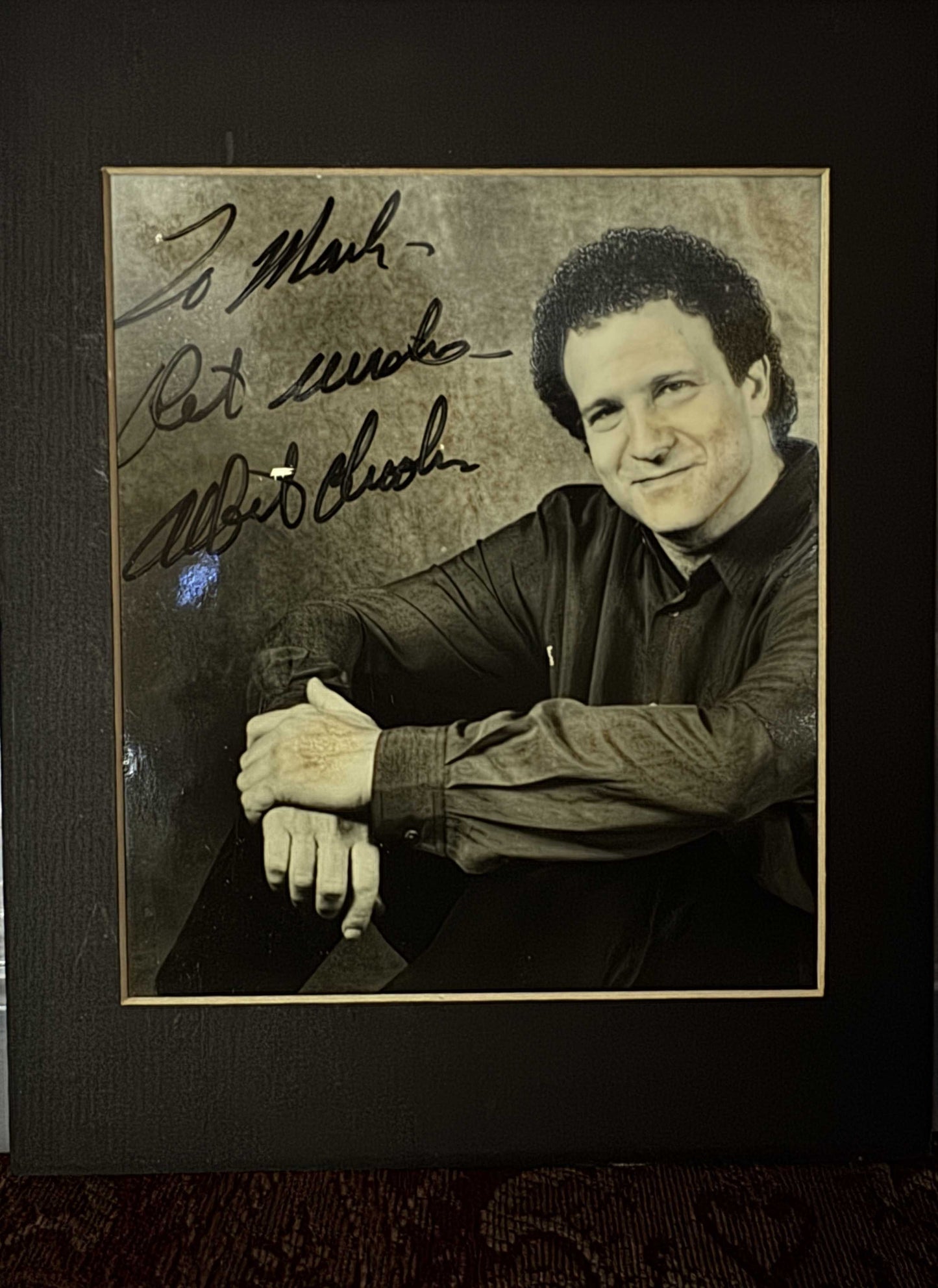 Albert Brooks - Matted Autograph - 8x10