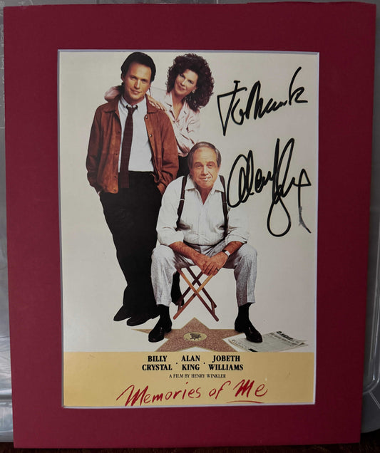 Alan King - Matted Autograph - 11x13