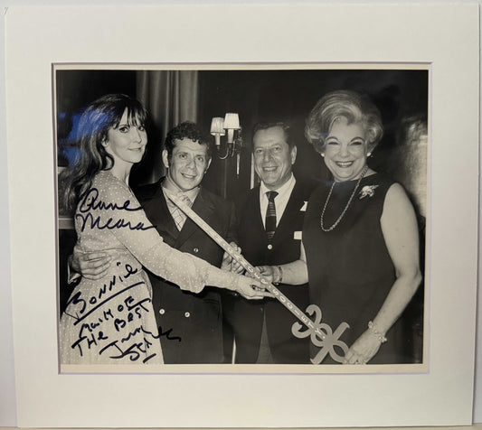 Anne Meara and Jerry Stiller - Matted Autographs - 12x11