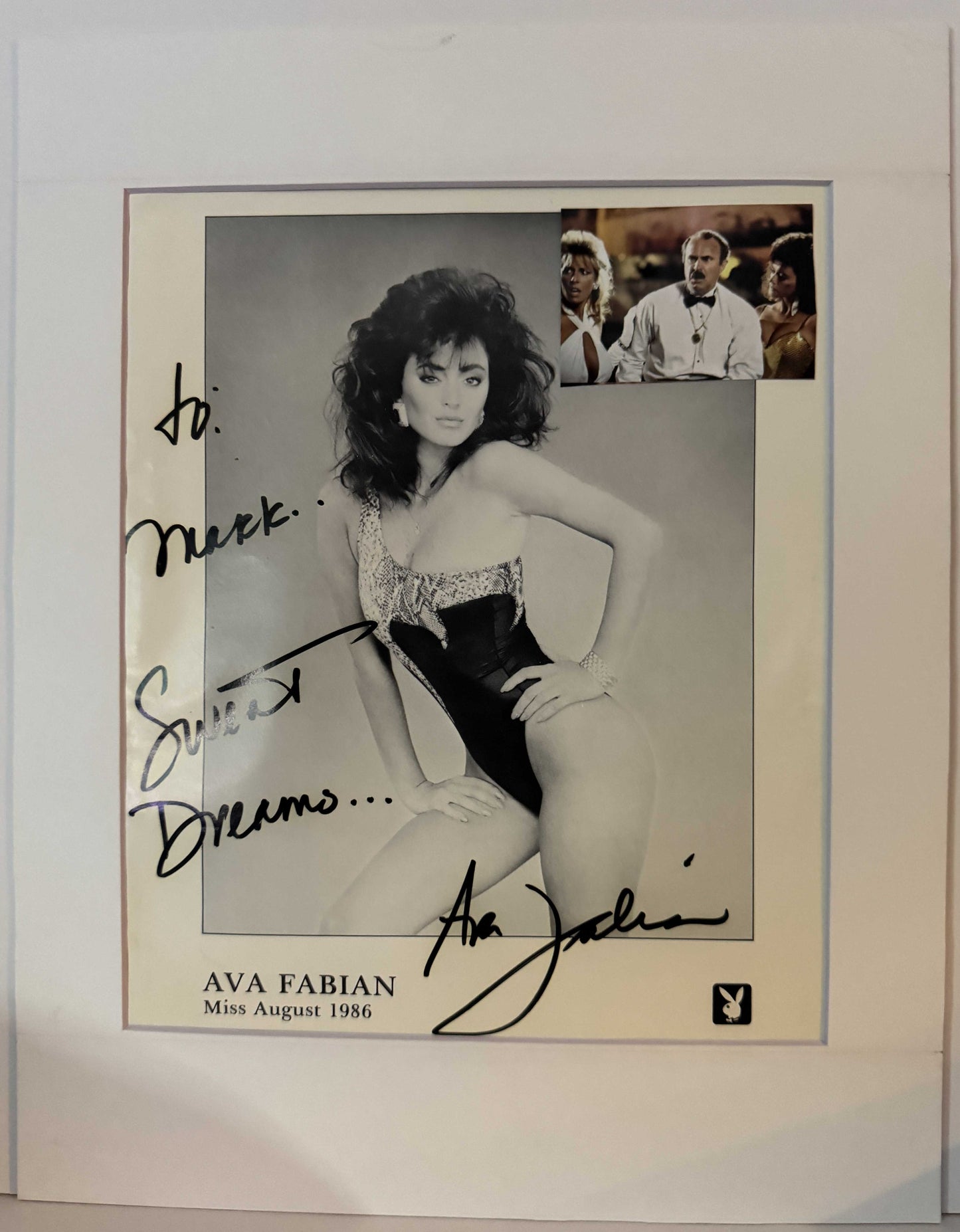 Ava Fabian - Matted Autograph - 11x14