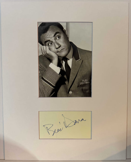 Bill Dana - Matted Autograph - 11x14