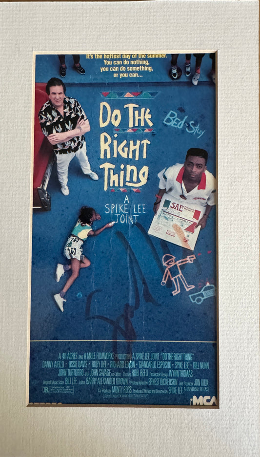 Spike Lee - Matted Autograph - 5.5x9