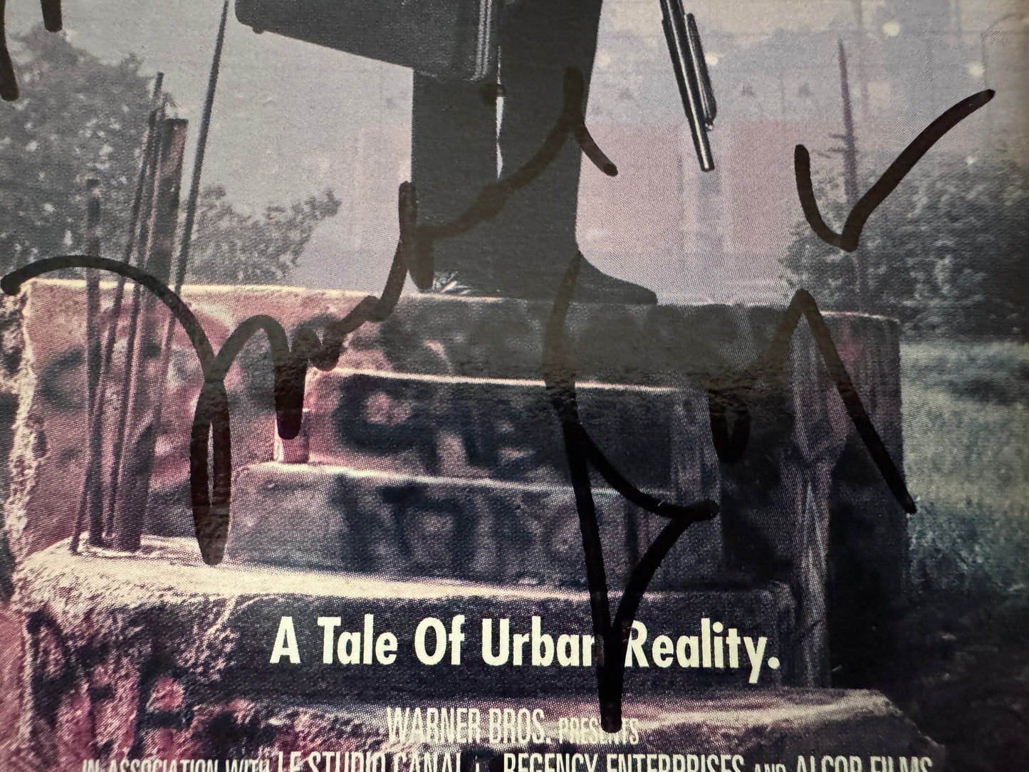 Michael Douglas - Matted Autograph - 5.5x9