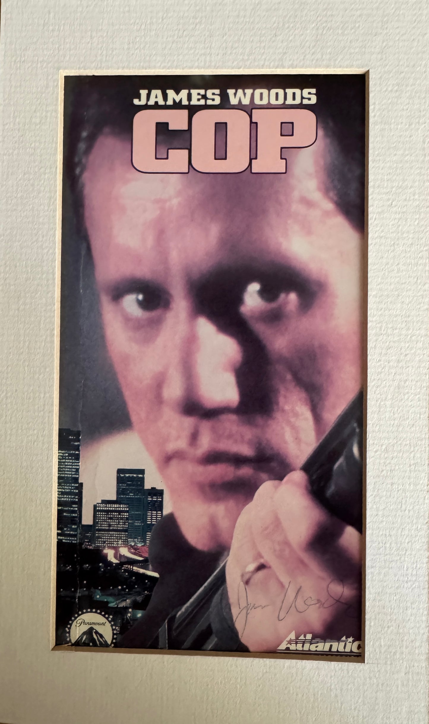 James Woods - Matted Autograph - 5.5x9