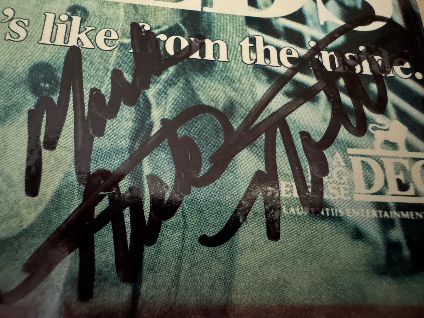 Nick Nolte - Matted Autograph - 5.5x9