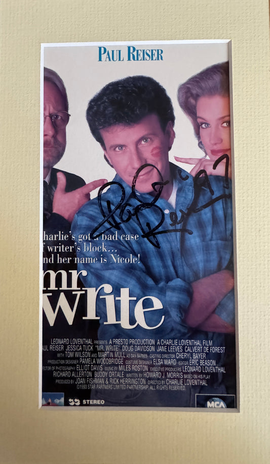 Paul Reiser - Matted Autograph - 5.5x9