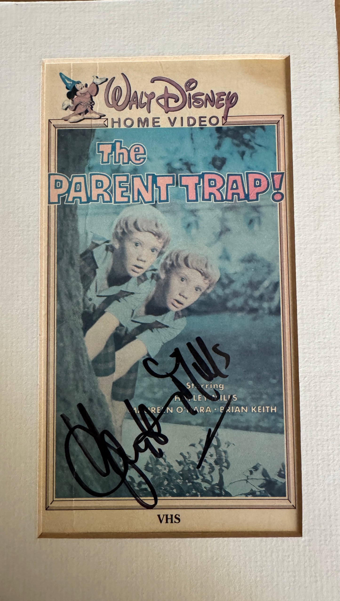 Hayley Mills - Matted Autograph - 5.5x9
