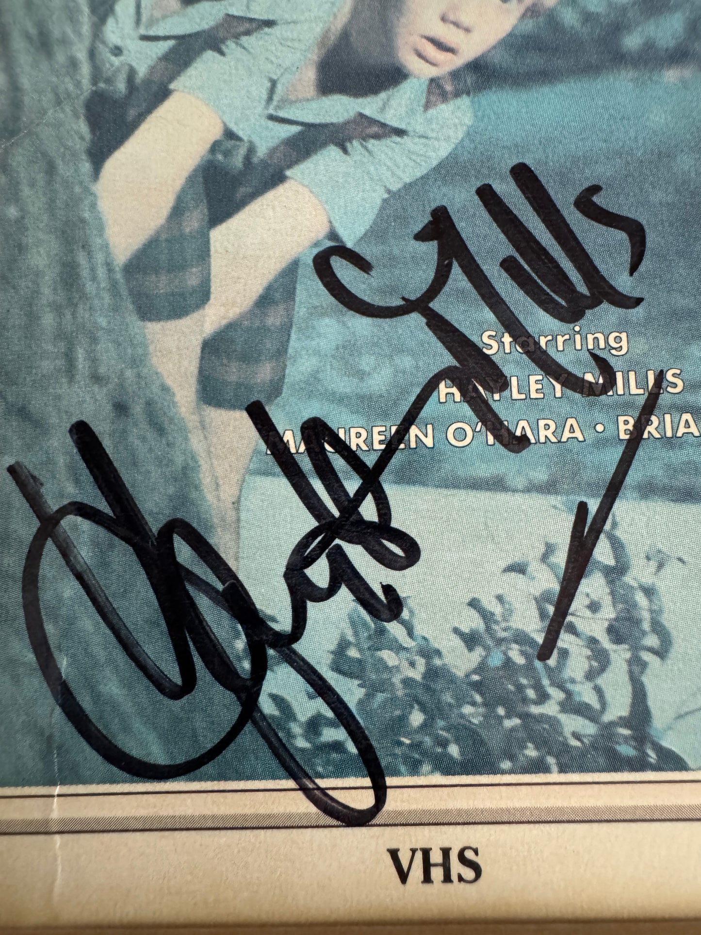 Hayley Mills - Matted Autograph - 5.5x9