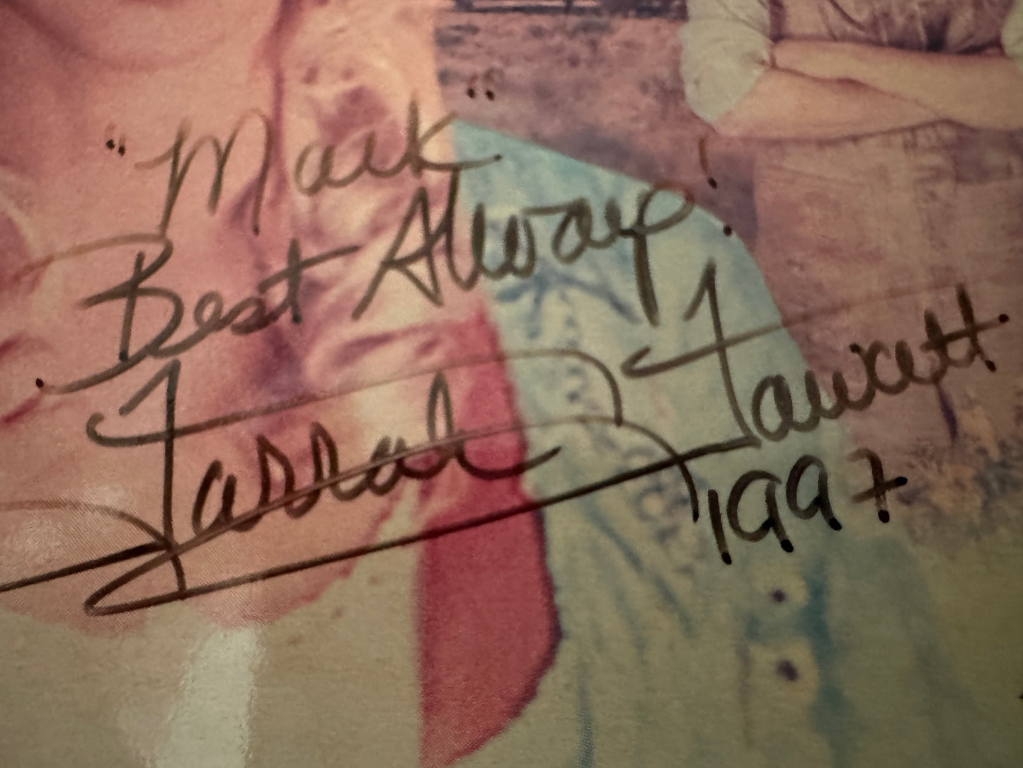 Farrah Fawcett - Matted Autograph - 5.5x9