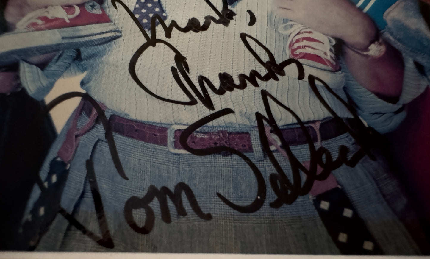 Tom Selleck - Matted Autograph - 5.5x9