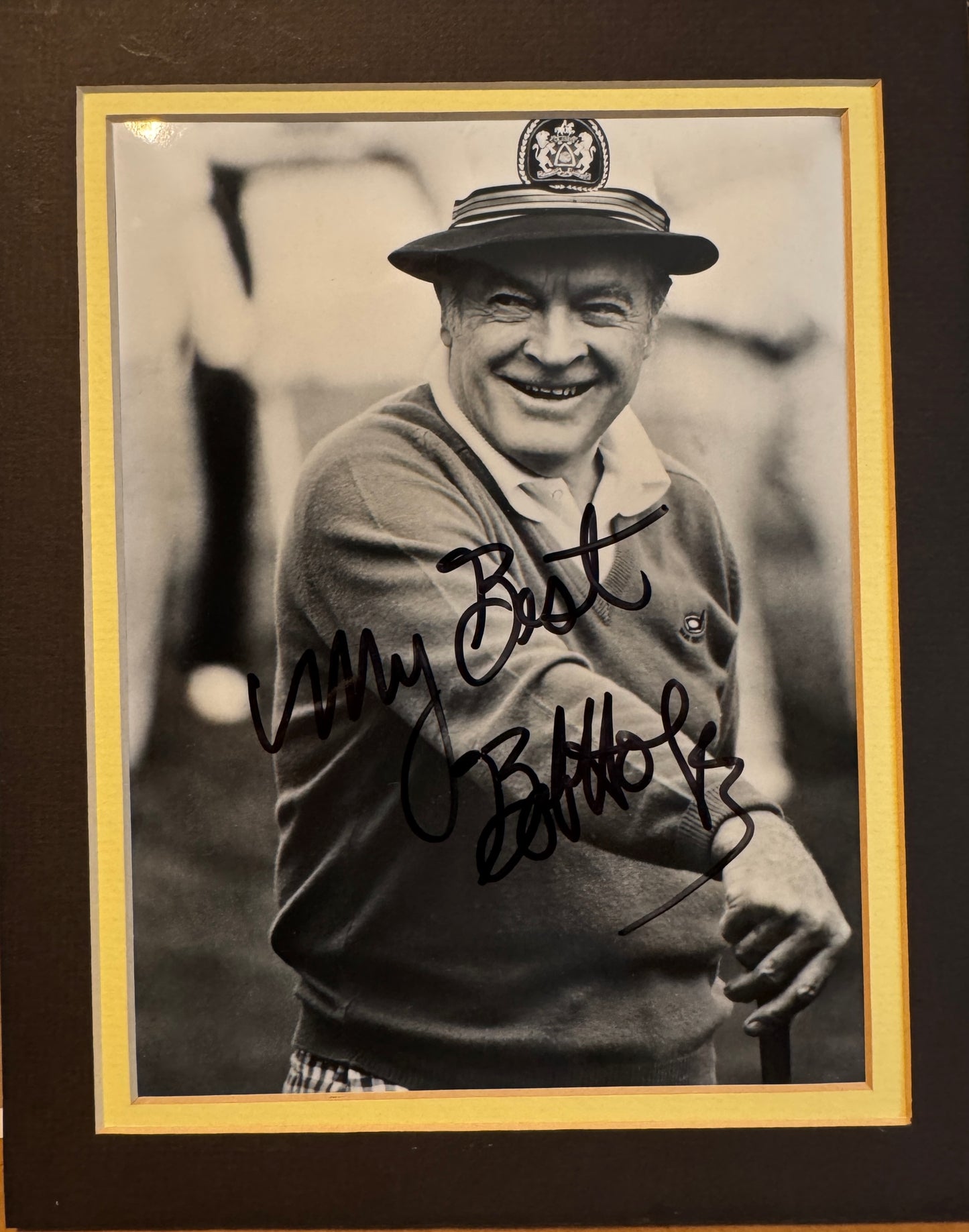 Bob Hope - Matted Autograph - 8x10