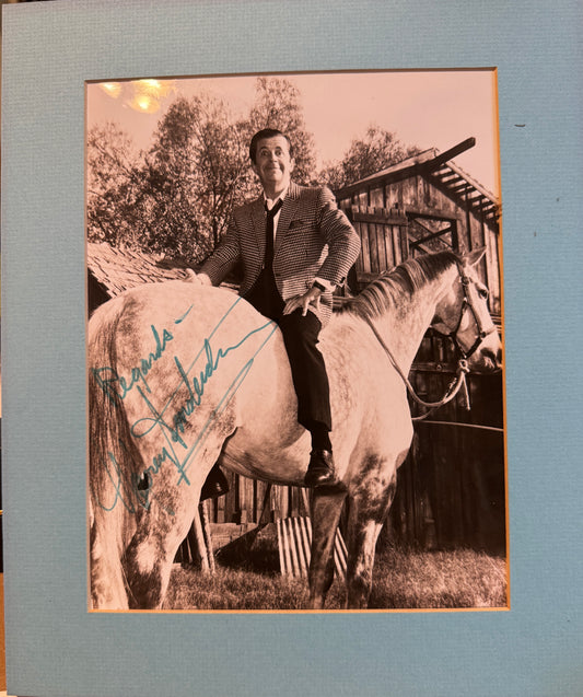 Morey Amsterdam - Matted Autograph - 10x12