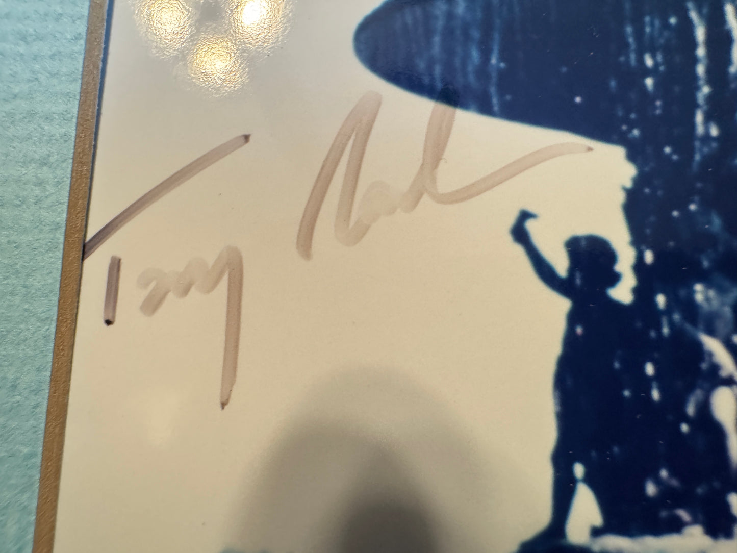 Tony Randall and Jack Klugman - Matted Autograph - 10x12