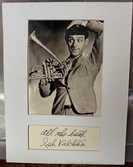 Ish Kabbible - Matted Autograph - 8.5x11