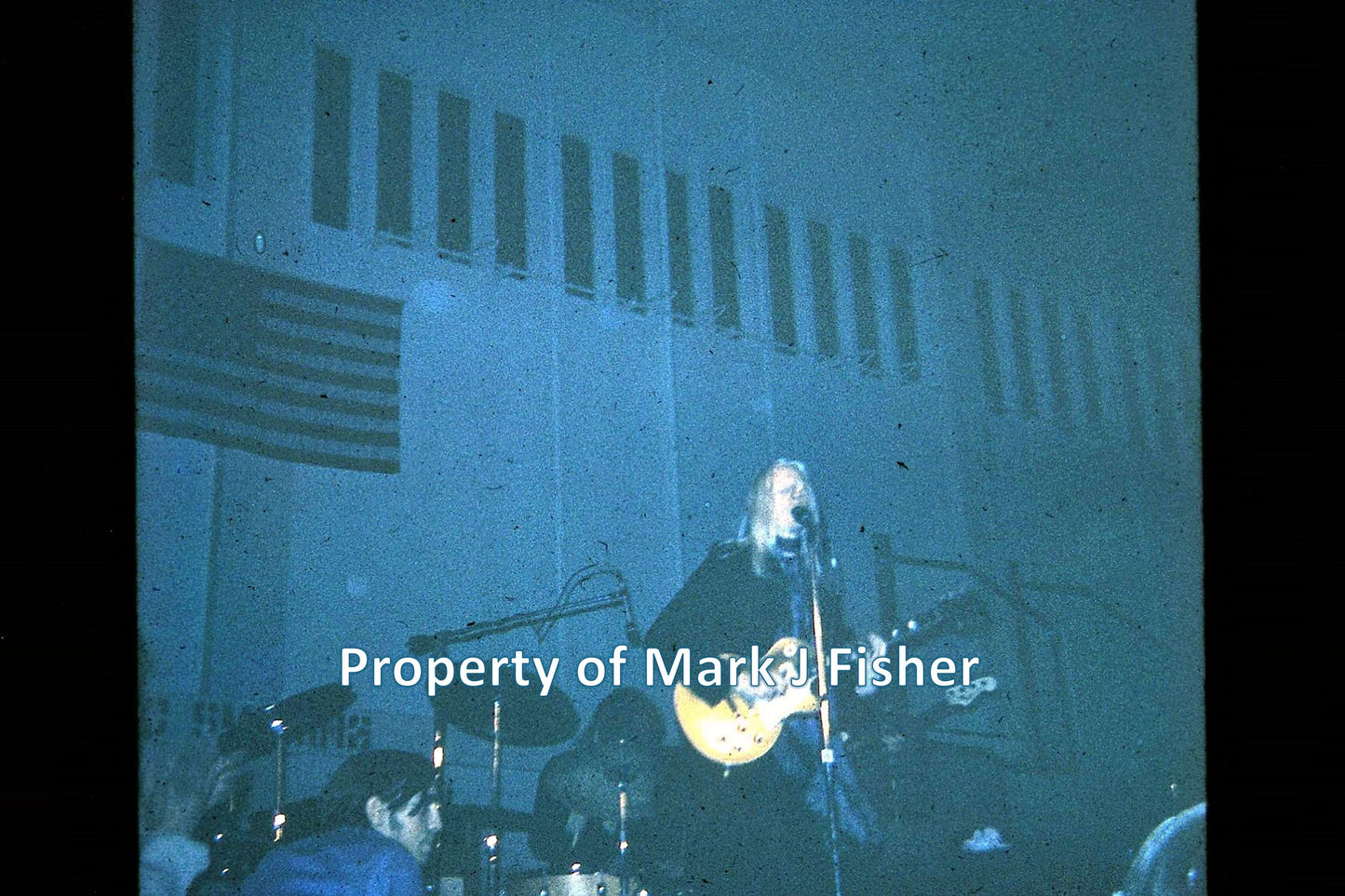 Johnny Winter - Matted Photograph - Color