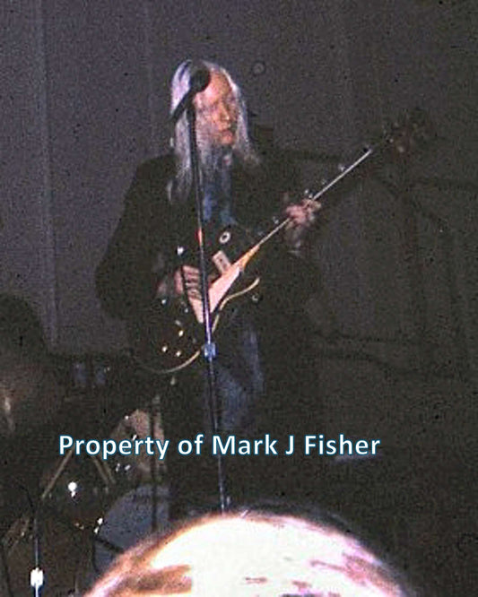 Johnny Winter - Matted Photograph - Color
