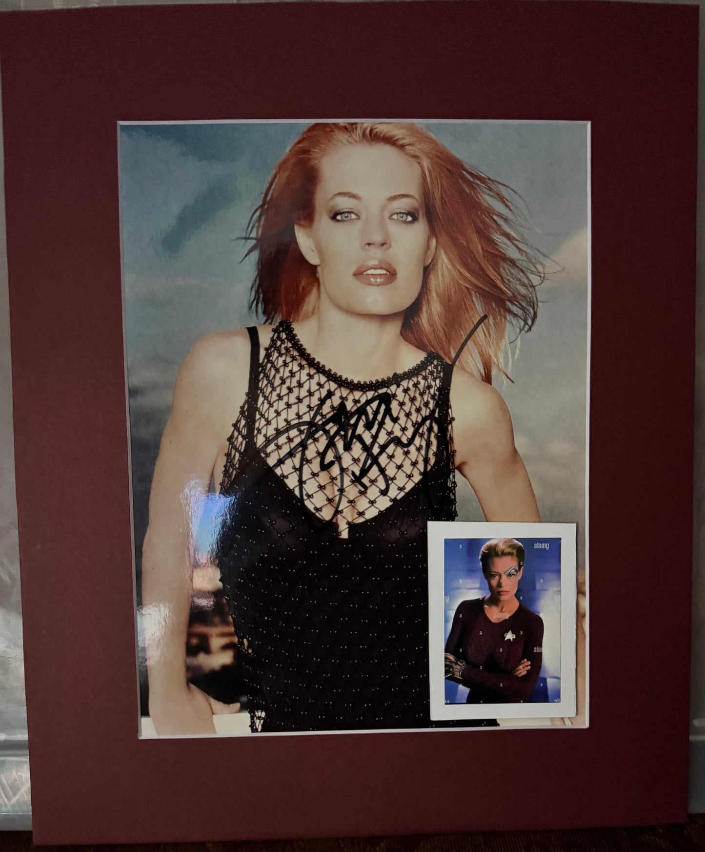 Jeri Ryan - Matted Autograph - 11x13