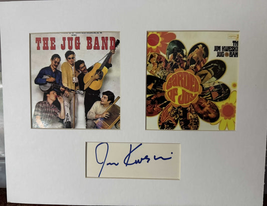Jim Kweskin - Matted Autograph - 11x8.5