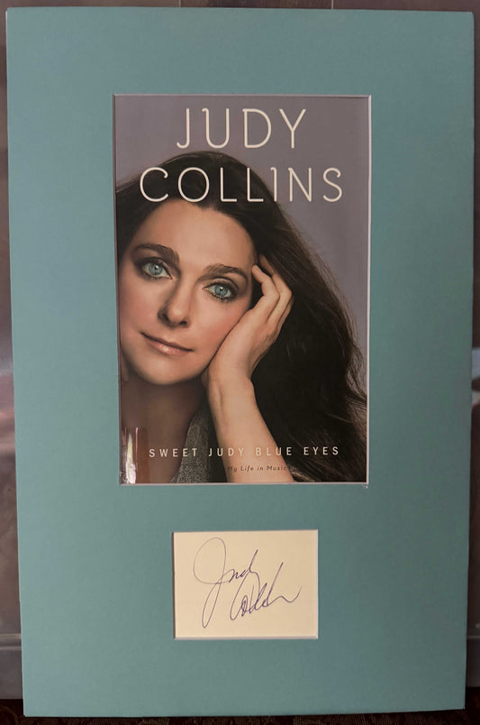 Judy Collins - Matted Autograph - 11x17