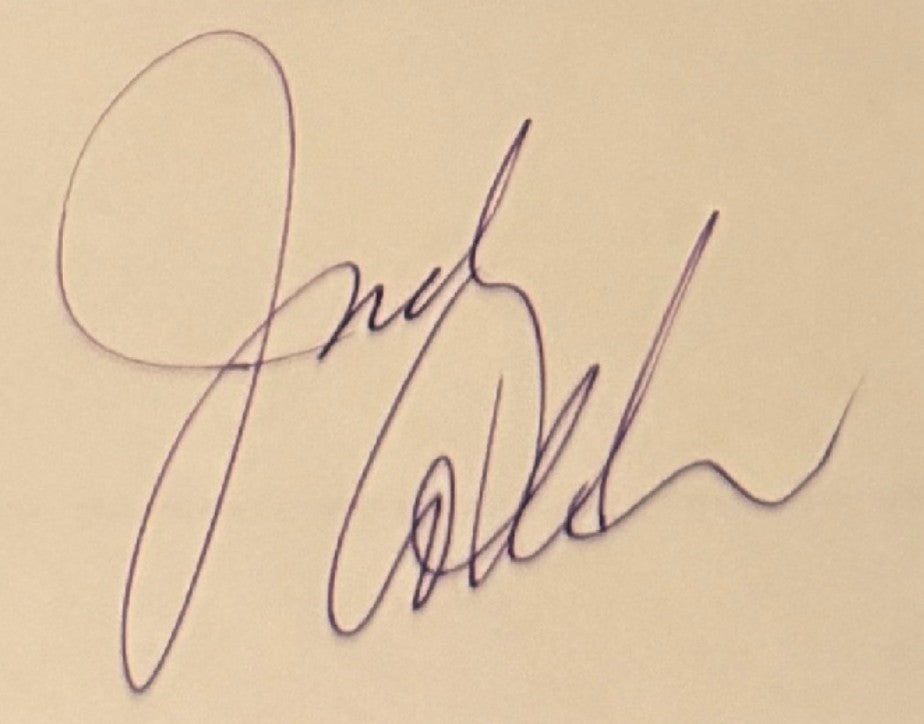 Judy Collins - Matted Autograph - 11x17