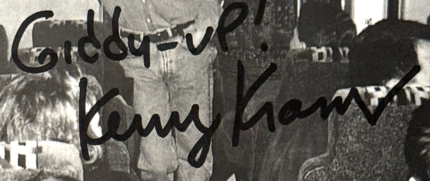 Kenny Kramer - Matted Autograph - 11x14