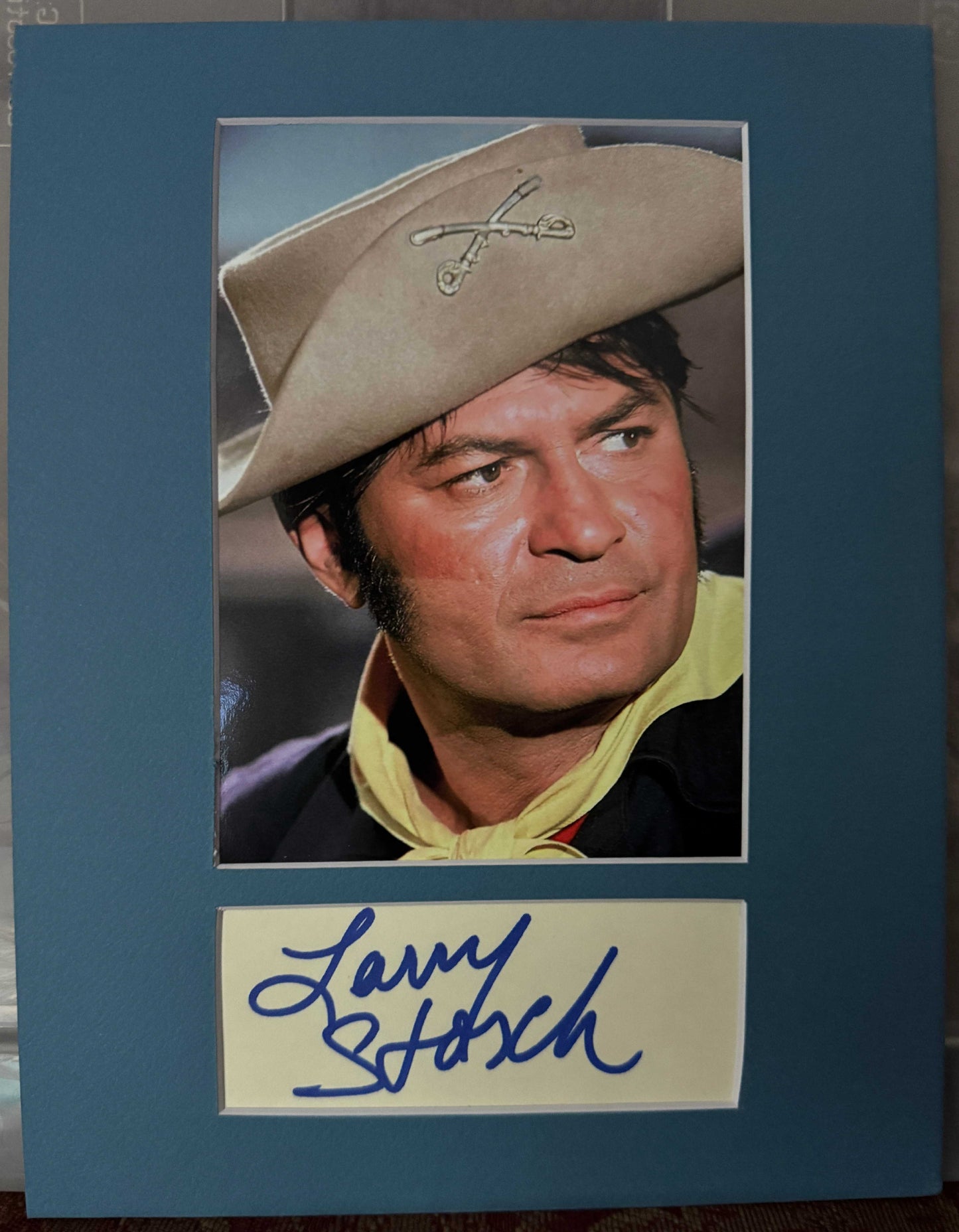 Larry Storch - Matted Autograph - 8.5x11
